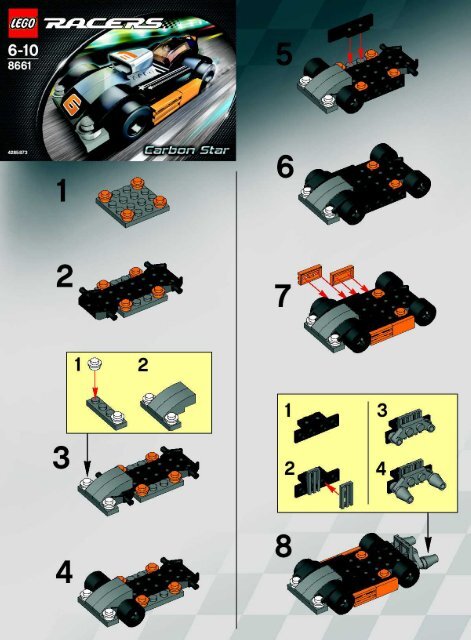 Lego Carbon Star - 8661 (2006) - Power Cruiser BI 8661
