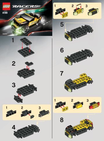 Lego Markant Racers Bundle - 66288 (2008) - Street Chase BI, 8148