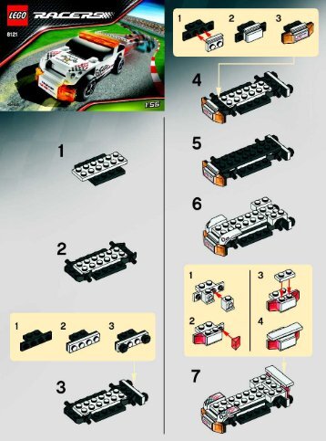 Lego Track Marshal - 8121 (2008) - Street Chase BI, 8121