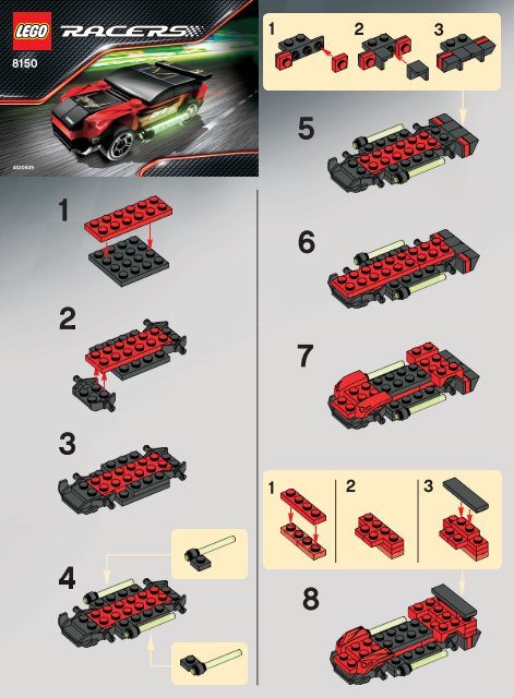 Lego ZX Turbo - 8150 (2007) - Terrain Crusher BI, 8150