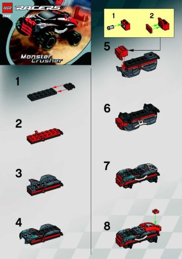 Lego Monster Crusher - 8642 (2004) - Ramp Crash BI, 8642