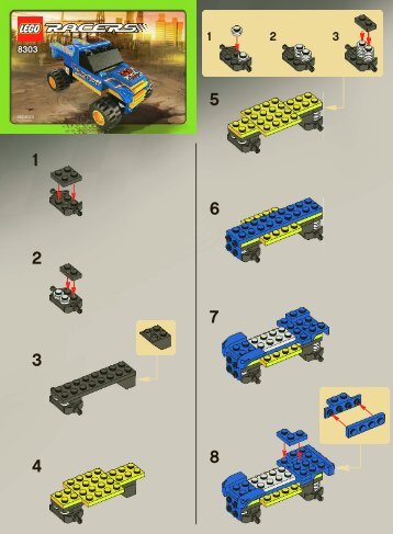 Lego Demon Destroyer - 8303 (2010) - Ramp Crash BI 2002/ 2 - 8303 V.29/39