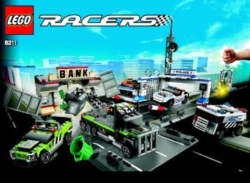 Lego Brick Street Getaway - 8211 (2010) - Ramp Crash BI 3006/72+4 - 8211 V39