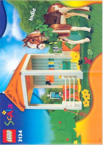 Lego Indie's Stable - 3124 (2001) - SCALA GIGGLY NURSERY BI 3124 IN