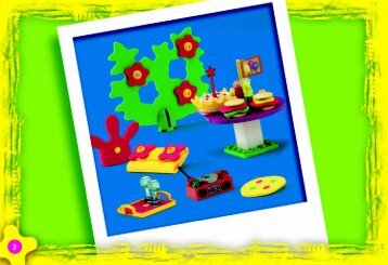 Lego Celebration - 3159 (2000) - Wilderness Waterstop BUILD.INST. FOR 3159 IN