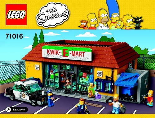 Lego The Kwik-E-Mart - 71016 (2015) - The Simpsons&trade; House BI 3019/252+4/65+200g 71016 v29