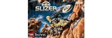 Lego Rock Slizer - 8506 (1999) - Fire Slizer BUILDING INSTR. 8506 IN