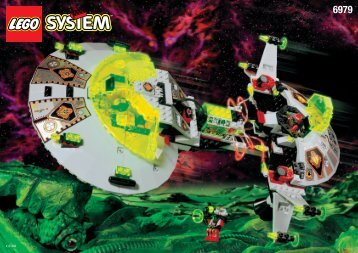 Lego SUPER FOS ENERGY SPACESHIP - 6979 (1997) - LARGE UFO BI 6979 IN