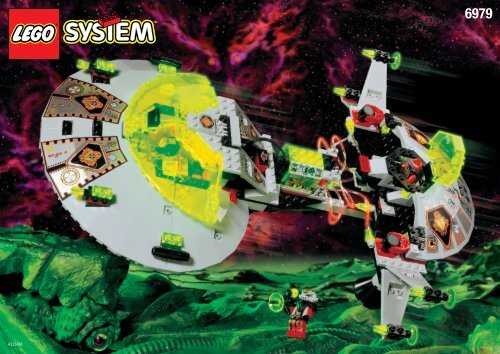 Lego SUPER FOS ENERGY SPACESHIP - 6979 (1997) - LARGE UFO BI 6979 IN