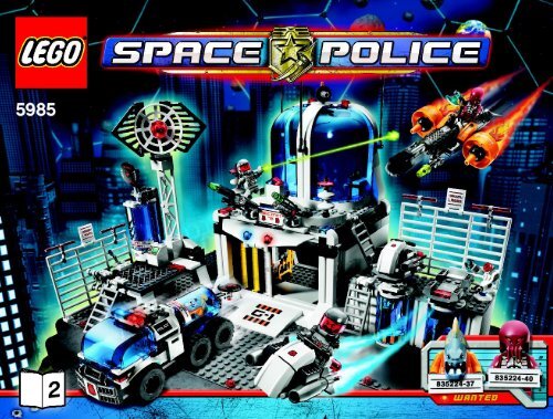 Lego space police central hotsell