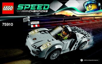 Lego Porsche 918 Spyder - 75910 (2015) - LaFerrari BI 3003/48/65g - 75910 V29