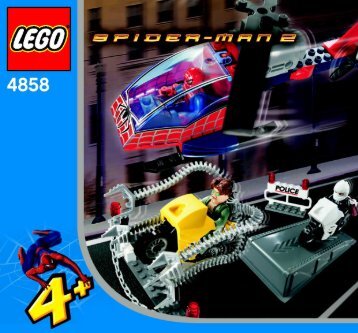 Lego Spiderman Co-Pack - 65708 (2005) - Doc Ock's Crime Spree BI, 4858 IN