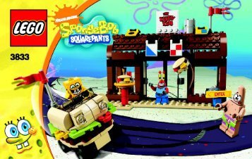 Lego Krusty Krab Adventures - 3833 (2009) - Krusty Krab Adventures BI 3004/48 - 3833