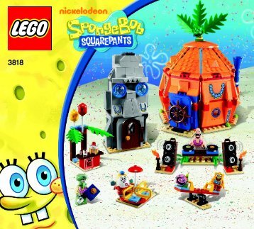 Lego Bikini Bottom Undersea Party - 3818 (2012) - Heroic Heroes of the Deep BI 3017 / 80+4 - 65/115g, 3818 V29