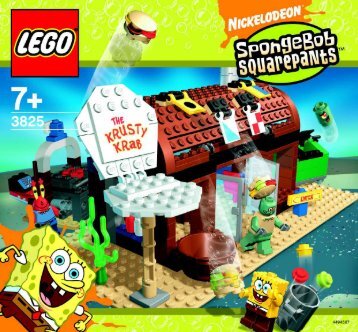 Lego Krusty Krab - 3825 (2006) - Heroic Heroes of the Deep BI 3825 IN