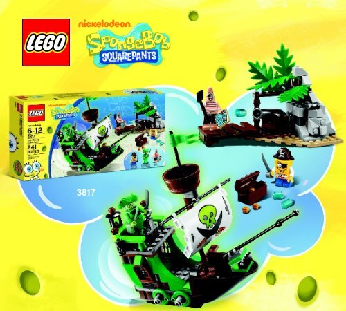 Lego Bikini Bottom Undersea Party - 3818 (2012) - Heroic Heroes of the Deep BI 3017 / 80+4 - 65/115g, 3818 V39