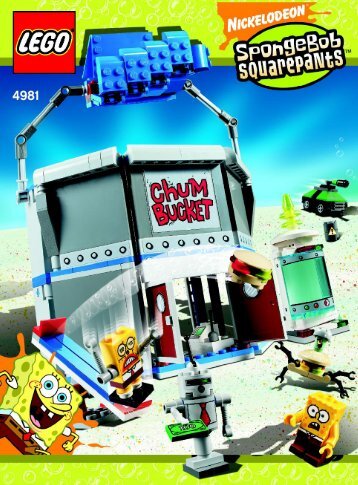 Lego The Chum Bucket - 4981 (2007) - Krusty Krab Adventures BI  4981