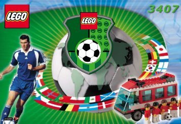 Lego Football Team Coaches - 3407 (2000) - NHL All Teams Set BUILD.INST. FOR 3407 IN