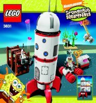 Lego Rocket Ride - 3831 (2008) - Heroic Heroes of the Deep BUILD. INSTRUCTION, 3831 IN 29