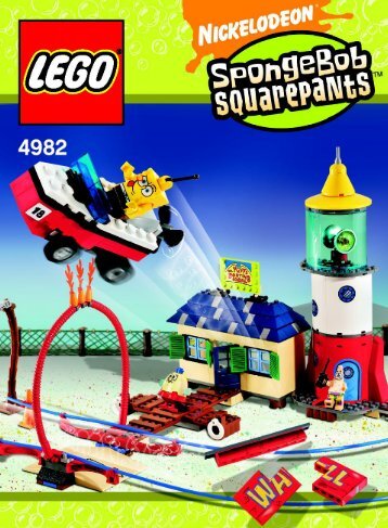 Lego Mrs. Puff's Boating School - 4982 (2007) - Krusty Krab Adventures BI  4982