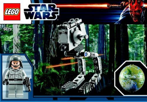 Lego AT-ST&trade; &amp; Endor&trade; - 9679 (2012) - Twin-pod Cloud Car&trade; &amp; Bespin&trade; BI 3001/32 - 9679 V 29/39