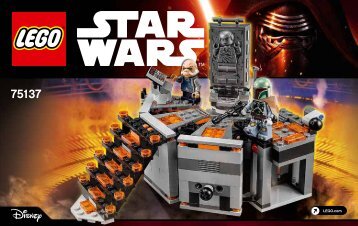 Lego Carbon-Freezing Chamber - 75137 (2016) - Rebel Alliance Battle Pack BI 3004/64+4 - 75137 V29