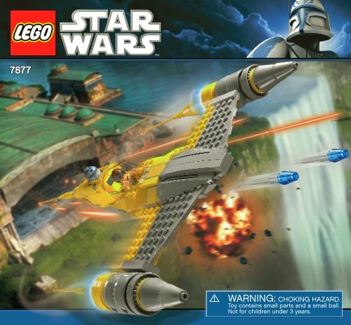 Lego Naboo Starfighter&trade; - 7877 (2011) - Count Dooku's Solar Sailer&trade; BI 3005/60+4-7877 V39