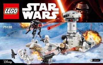 Lego Hothâ¢ Attack - 75138 (2016) - Rebel Alliance Battle Pack BI 3004/64+4, 75138 V29