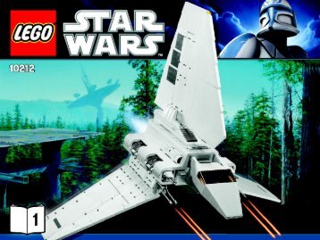 Lego Imperial Shuttleâ¢ - 10212 (2010) - Ultimate Collector's AT-STâ¢ BI 3009/80+4 10212 V.46/39 1/4