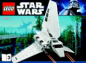 Lego Imperial Shuttleâ¢ - 10212 (2010) - Ultimate Collector's AT-STâ¢ BI 3006/68 10212 V.46/39 3/4