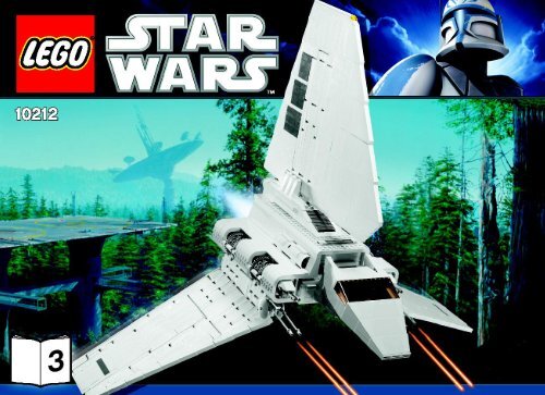 Lego Imperial Shuttle&trade; - 10212 (2010) - Ultimate Collector's AT-ST&trade; BI 3006/68 10212 V.46/39 3/4