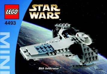 Lego MINI Sith Infiltratorâ¢ - 4493 (2004) - MINI AT-ATâ¢ BI  4493