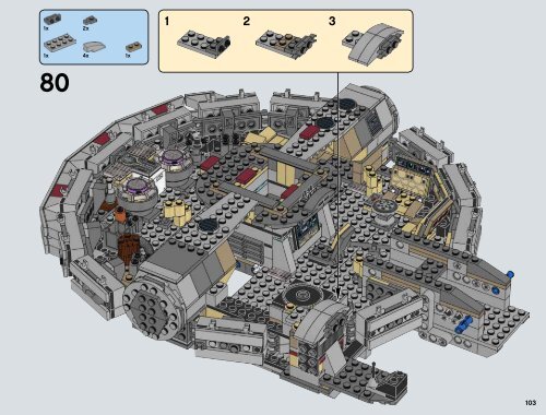 Lego Millennium Falcon&trade; - 75105 (2015) - Millennium Falcon&trade; BI 3019, 164+4/65+200g, 75105 V29