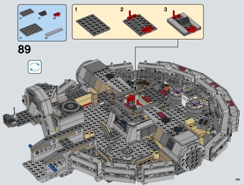 Lego Millennium Falcon&trade; - 75105 (2015) - Millennium Falcon&trade; BI 3019, 164+4/65+200g, 75105 V29