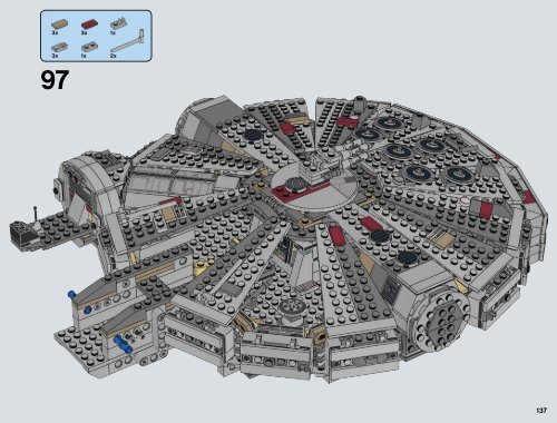 Lego Millennium Falcon&trade; - 75105 (2015) - Millennium Falcon&trade; BI 3019, 164+4/65+200g, 75105 V29