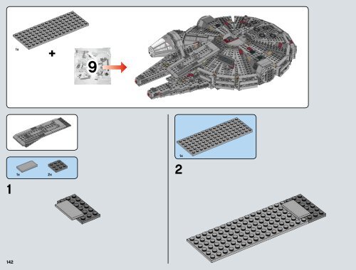 Lego Millennium Falcon&trade; - 75105 (2015) - Millennium Falcon&trade; BI 3019, 164+4/65+200g, 75105 V29