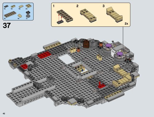 Lego Millennium Falcon&trade; - 75105 (2015) - Millennium Falcon&trade; BI 3019, 164+4/65+200g, 75105 V29