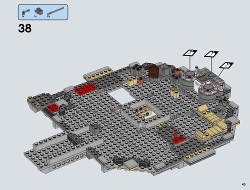 Lego Millennium Falcon&trade; - 75105 (2015) - Millennium Falcon&trade; BI 3019, 164+4/65+200g, 75105 V29