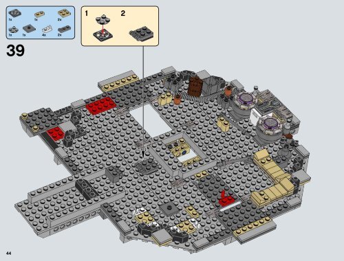 Lego Millennium Falcon&trade; - 75105 (2015) - Millennium Falcon&trade; BI 3019, 164+4/65+200g, 75105 V29