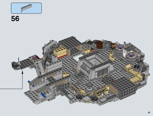 Lego Millennium Falcon&trade; - 75105 (2015) - Millennium Falcon&trade; BI 3019, 164+4/65+200g, 75105 V29