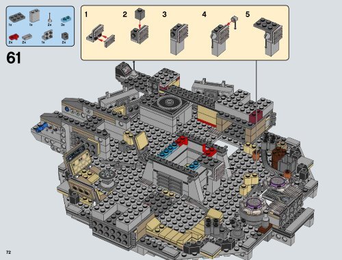 Lego Millennium Falcon&trade; - 75105 (2015) - Millennium Falcon&trade; BI 3019, 164+4/65+200g, 75105 V29