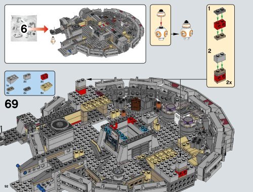 Lego Millennium Falcon&trade; - 75105 (2015) - Millennium Falcon&trade; BI 3019, 164+4/65+200g, 75105 V29