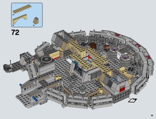 Lego Millennium Falcon&trade; - 75105 (2015) - Millennium Falcon&trade; BI 3019, 164+4/65+200g, 75105 V29