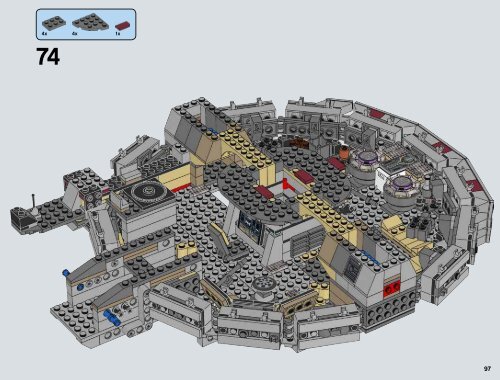 Lego Millennium Falcon&trade; - 75105 (2015) - Millennium Falcon&trade; BI 3019, 164+4/65+200g, 75105 V29