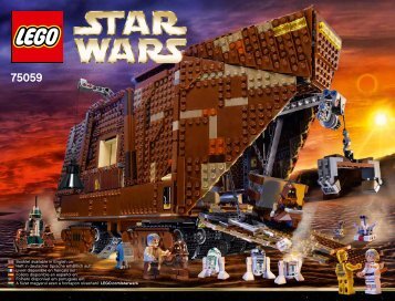 Lego Sandcrawlerâ¢ - 75059 (2014) - B-Wingâ¢ BI 3019 / 304+4 / 65+200g-75059 V29