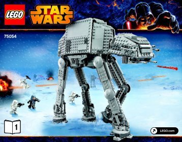 Lego AT-ATâ¢ - 75054 (2014) - B-Wingâ¢ BI 3016/72+4 - 75054 V39 1/2