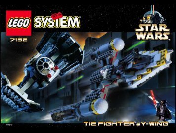 Lego LEGO SYSTEM Y-WING FIGHTER TM - 7152 (2002) - Sith Infiltratorâ¢ BI  7152