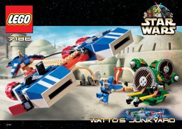 Lego Watto's Junkyard - 7186 (2001) - TIE Interceptorâ¢ BI 7186