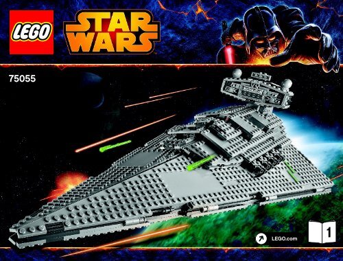 Lego Imperial Star Destroyer&trade; - 75055 (2014) - B-Wing&trade; BI 3019/80+4*-75055 1-3 V39