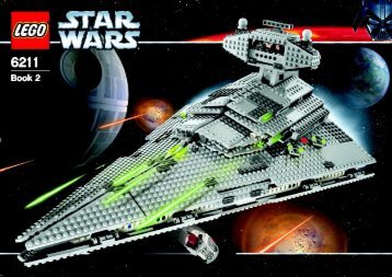 Lego Imperial Star Destroyerâ¢ - 6211 (2006) - Millennium Falconâ¢ BUILDING INST.6211 2/2